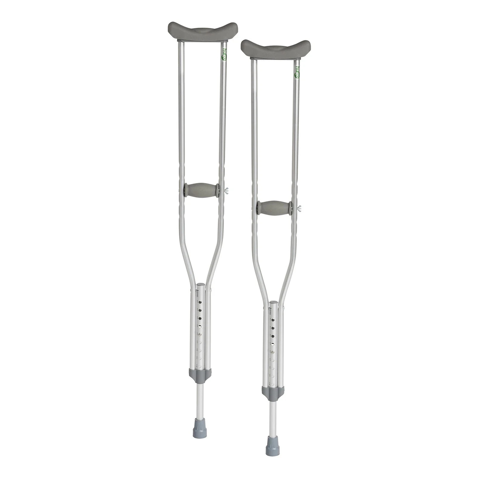 Hugo Mobility Adjustable Crutches for Walking, Tall Adult Walking Crutches