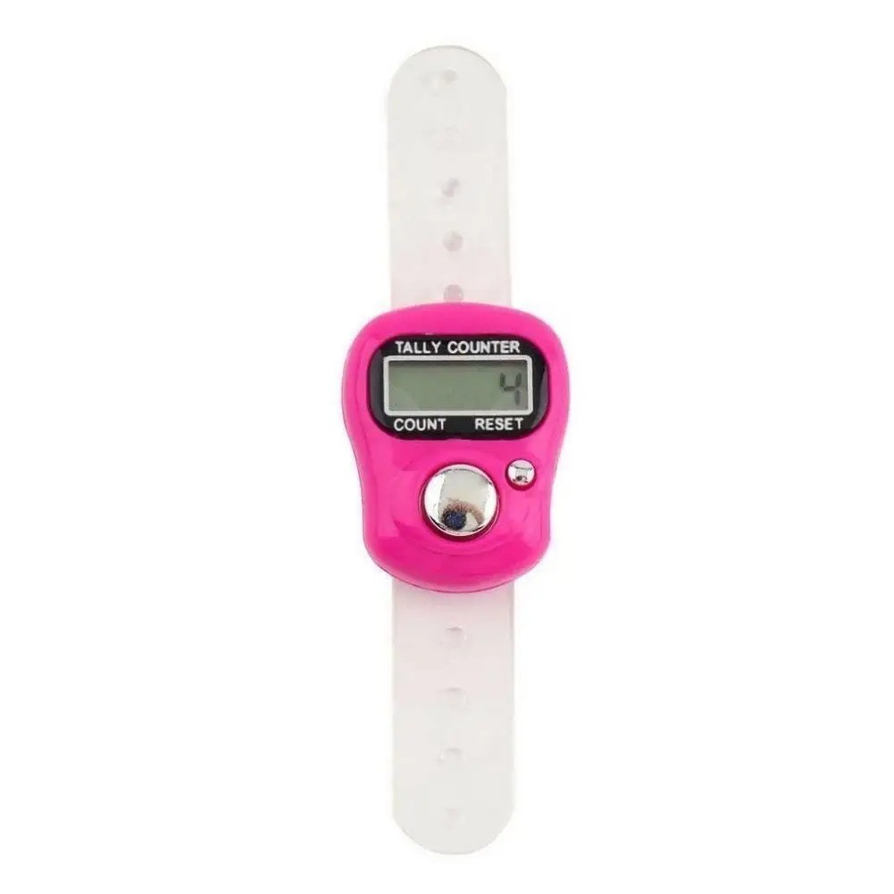 Digital Finger Counter Ring Hand Tally Clicker Knitting Row Counter