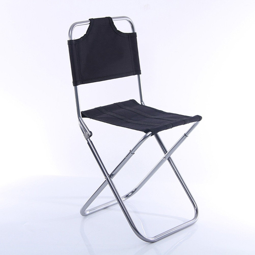 Aluminum Alloy Portable Folding Chair Stool for Camping Fishing Use