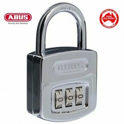 ABUS Padlock -160/40 -40mm -Resettable Combination Padlocks-FREE POST