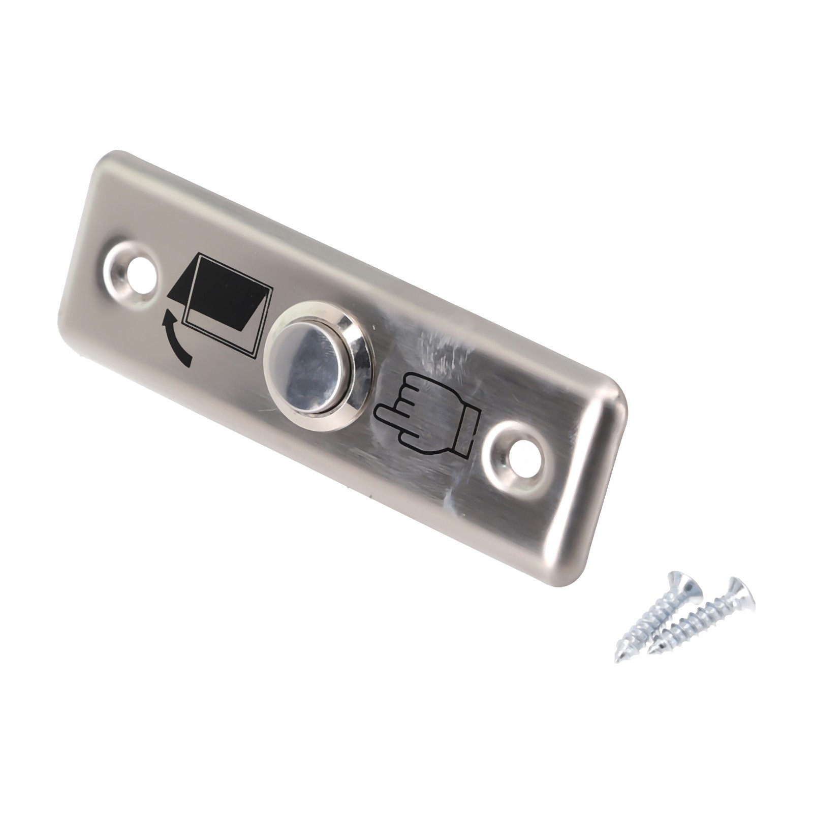 3A Metal Exit Switch Button Door Exit Push Release Button For Access Control GL