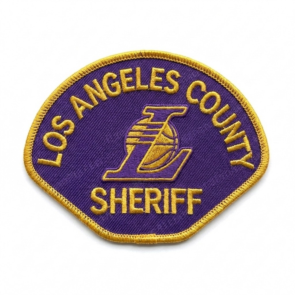 Los Angeles Sheriff’s Department LA Lakers Patch