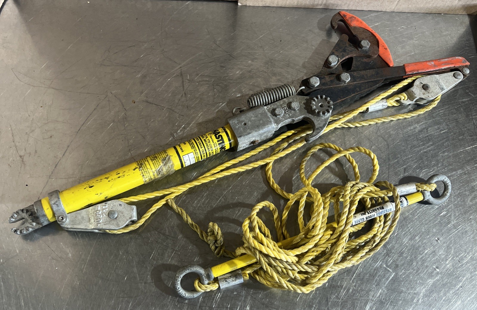 Hastings EX3 624 Tree Trimmer STICK ELECTRICAL CABLE TOOL. Used Surplus. ID2