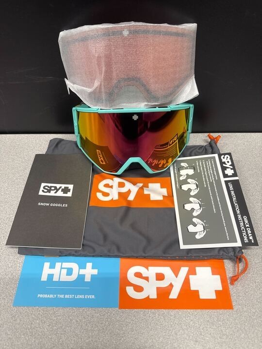 SPY+ ACE SNOW GOGGLE-NEON POP-HD+BRONZEwPINKSPECTRA/HD+LLPERSIMMONwSILVERSPECTRA