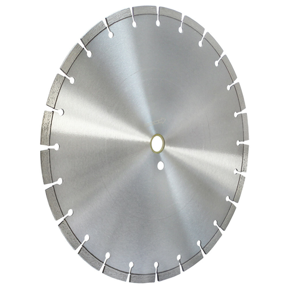 20" Premium Laser Welded Segmented Diamond Blade Saw 1" Arbor for Hard Concrete