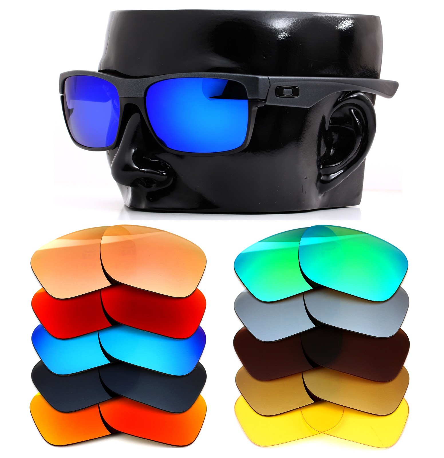 Polarized IKON Iridium Replacement Lenses For Oakley Twoface Sunglasses