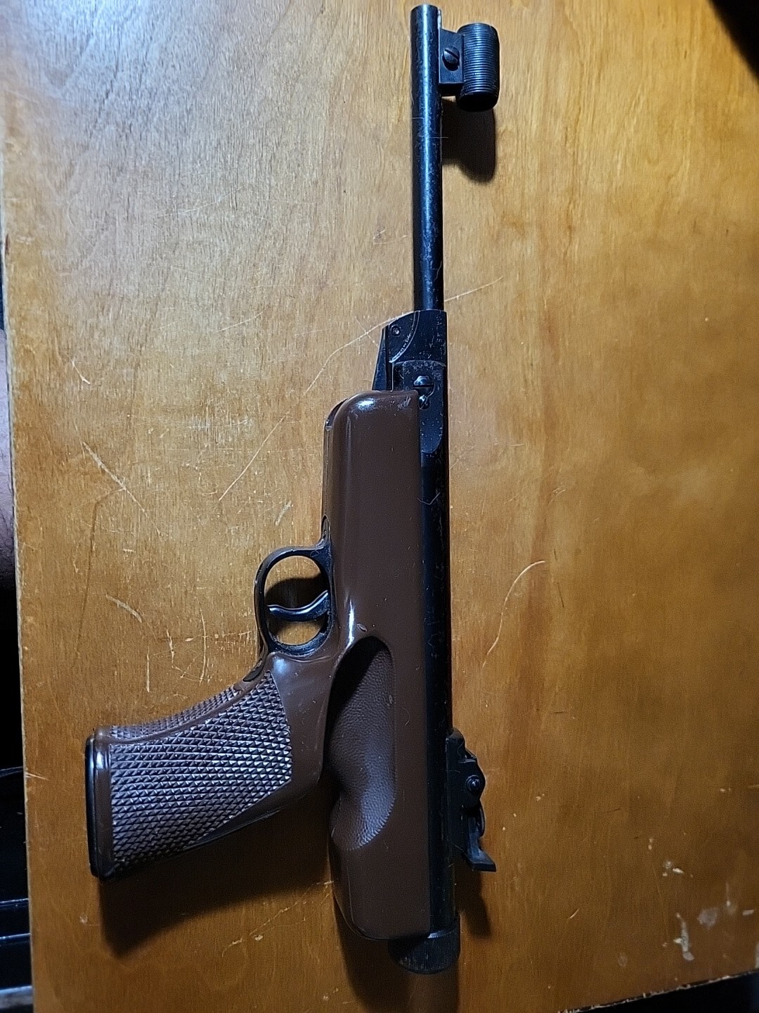 hy-score 815 Break Open target air pistol 177 Pellet Gun V Lt Rust Look At Pic's