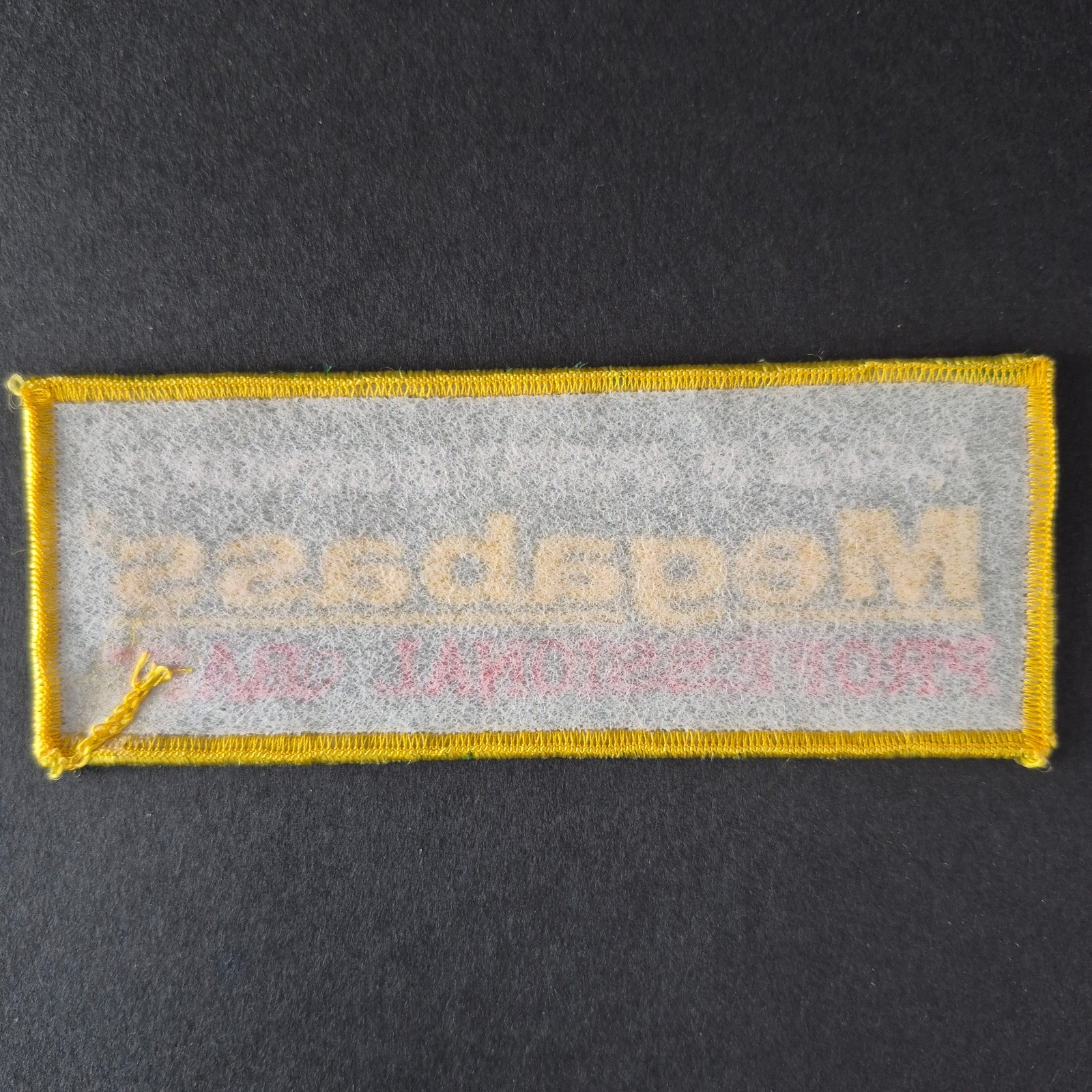 Megabass Patch PROFESSIONAL BAIT UNUSED