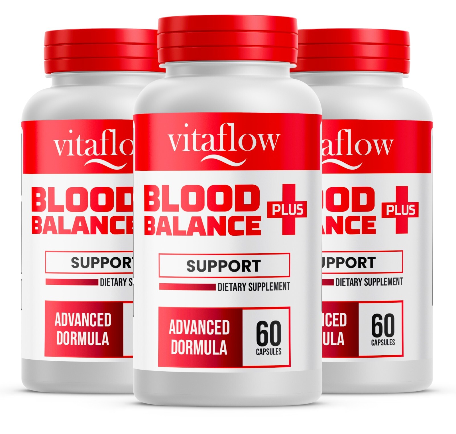 VitaFlow Blood Balance, Max Strength Supplement, Vita Flow Capsules (3 Pack)