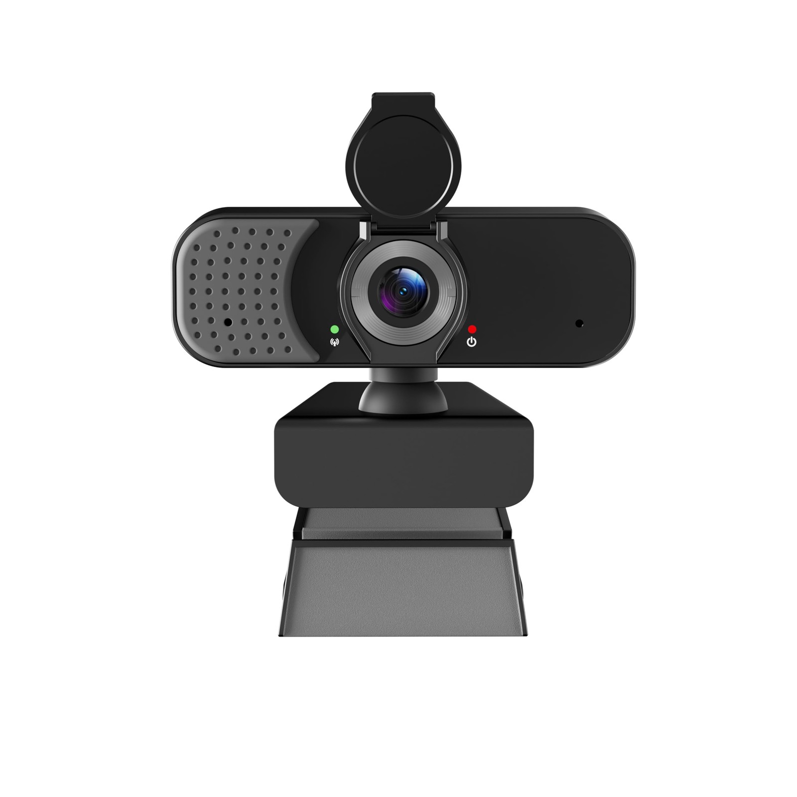 1080P Webcam With Microphone WideAngle Auto Light Correction Tripod PC