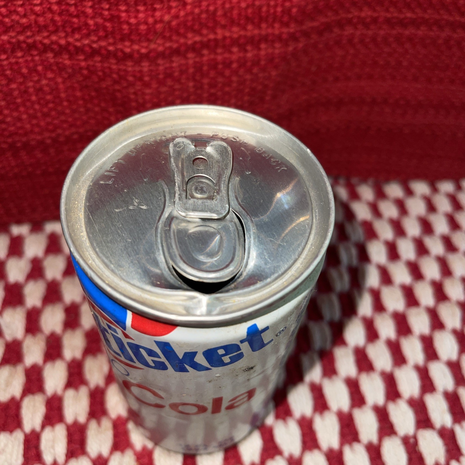 Ticket Cola soda can 12fl.oz