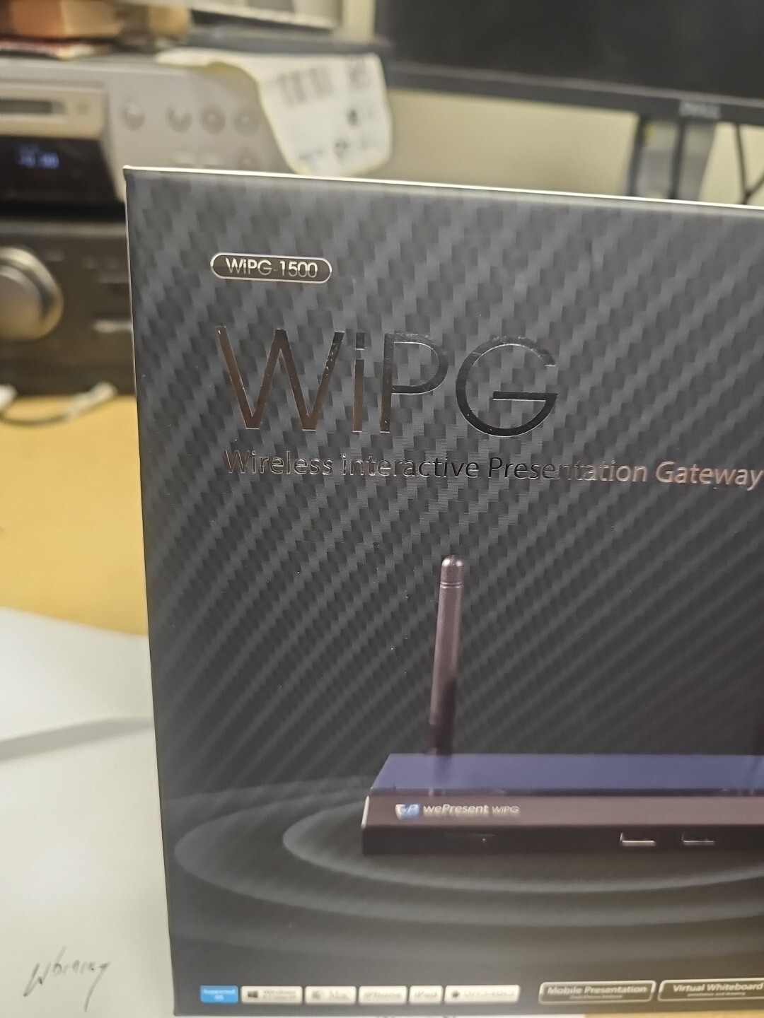 WePresent WiPG-1500 Wireless Interactive Presentation Gateway - BRAND NEW