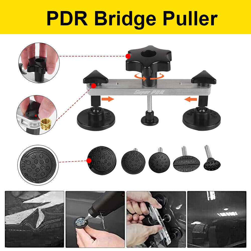 Car Paintless Dent Repair Kits Dint Hail Damage Puller Remover Auto Lifter Tools