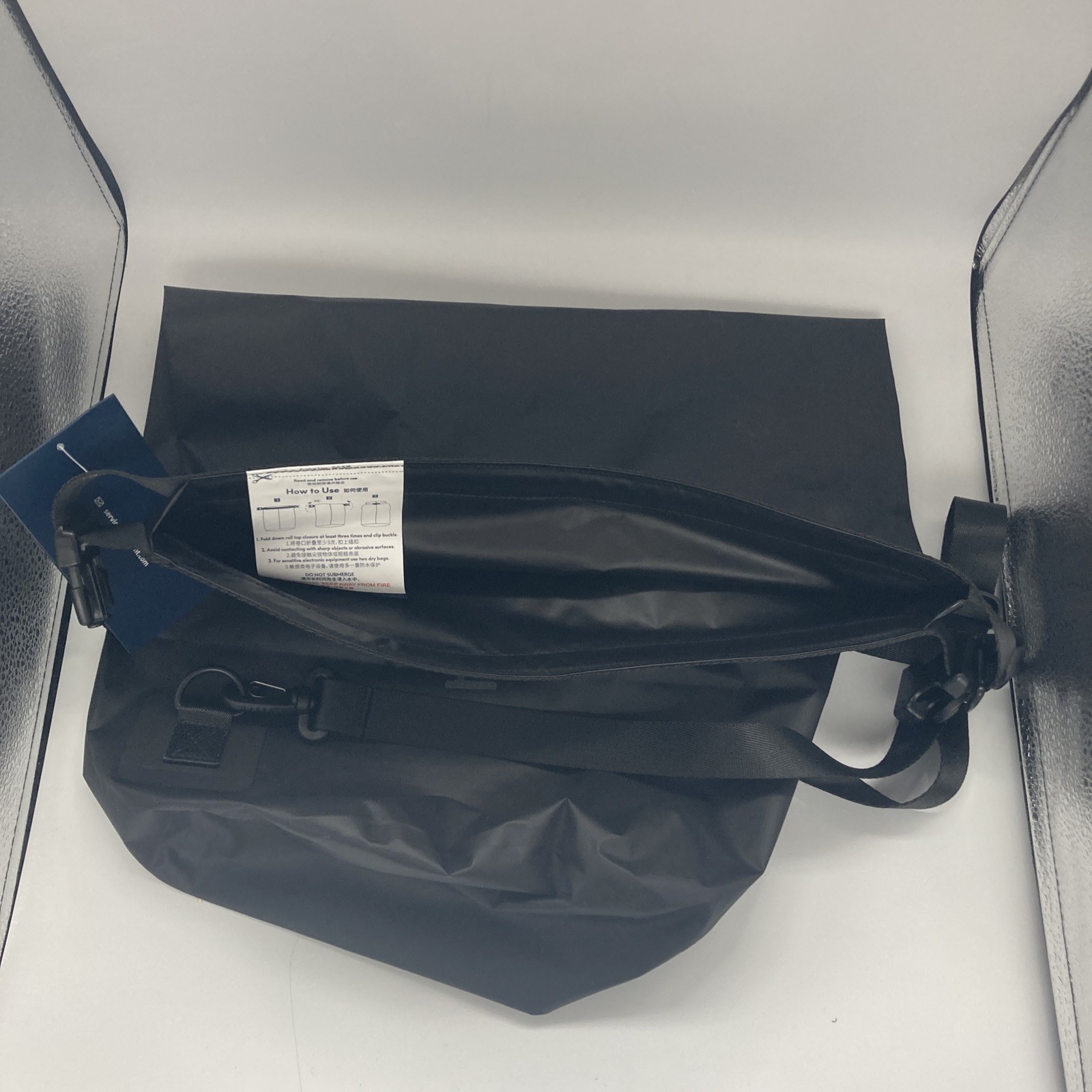 Haimont 25L Waterproof Dry Bag Black - Laminated TPU