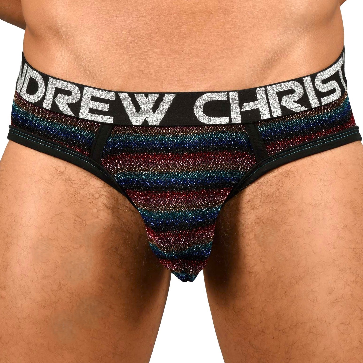 Andrew Christian Disco Brief - 91368 - Multicolored - Medium & Large
