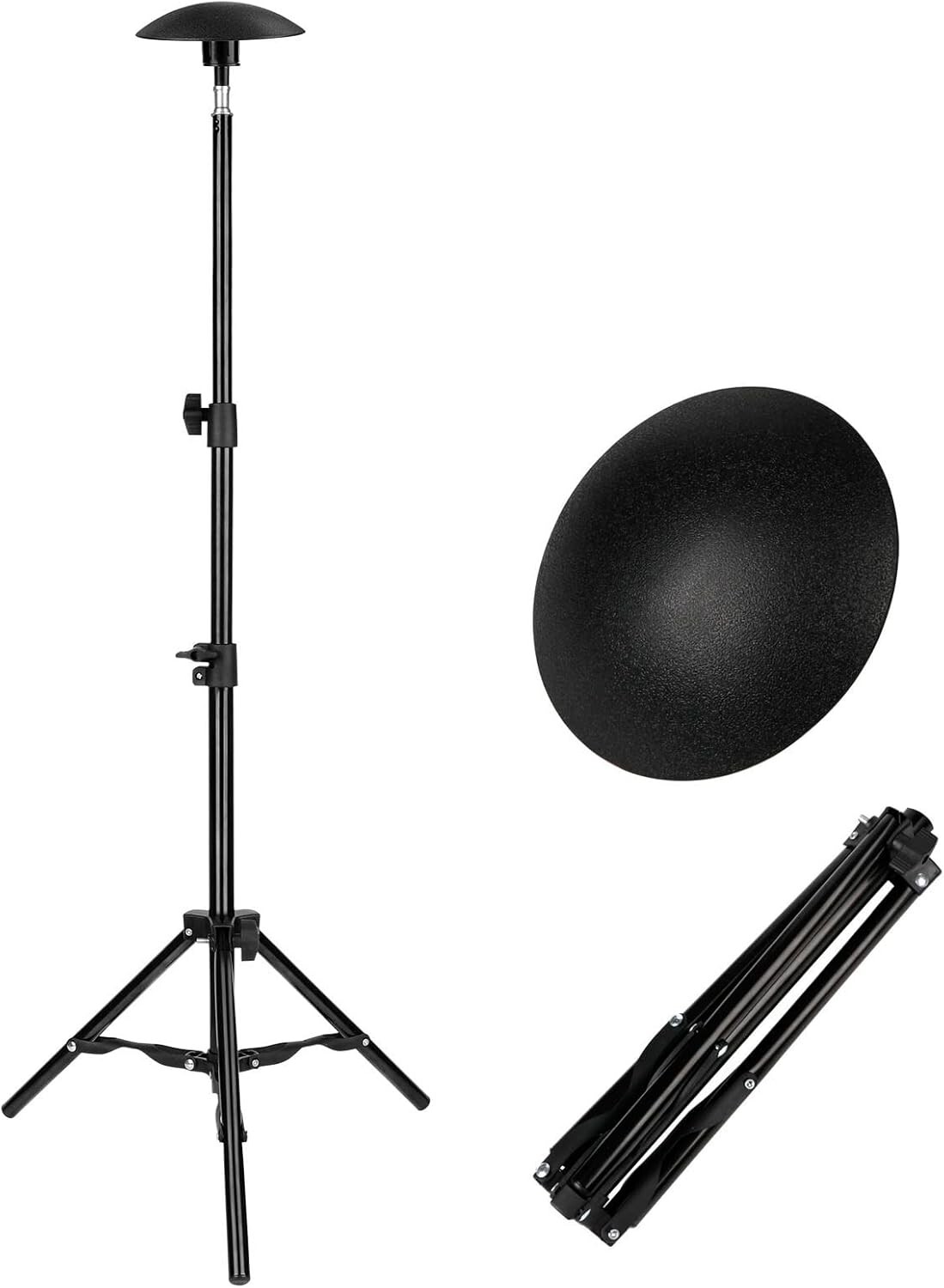 iCOVER Iron Alloy Boat Cover Support Pole,Height Adjustable with Tripod Base