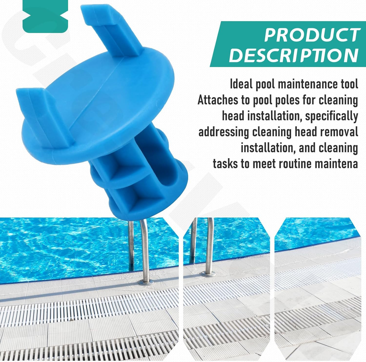 2-Pack Pool Pop-Up Removal Tool with Screws for Pumps Replacement