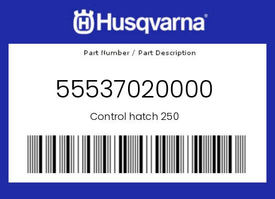 Husqvarna Genuine Control Hatch 250 - 55537020000