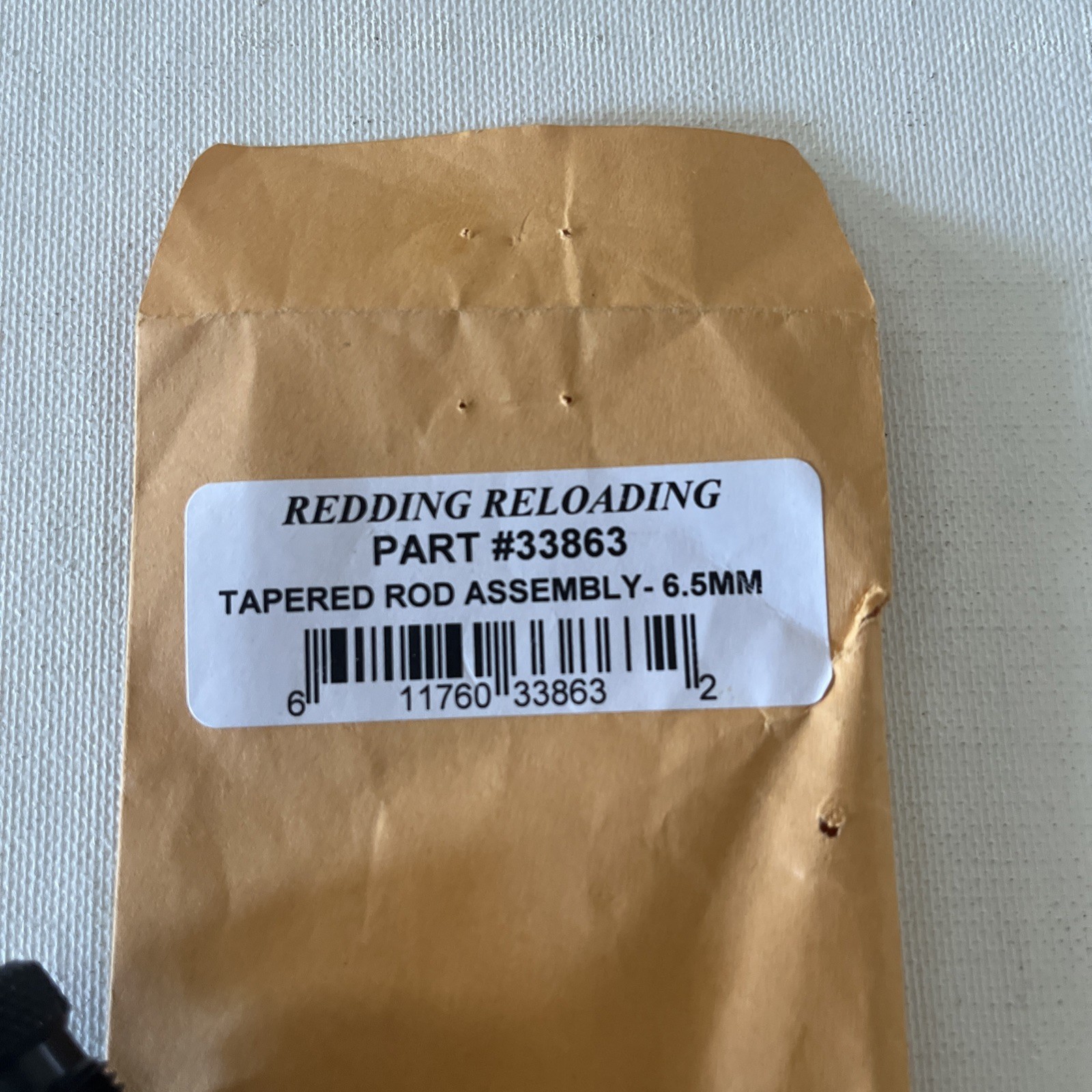 33863 Redding Reloading Tapered Rod Assembly 6.5MM