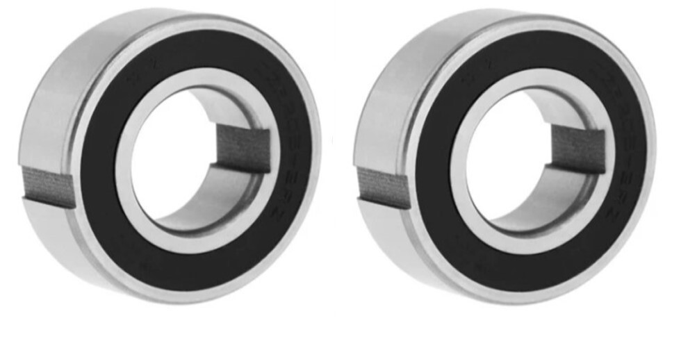 2-One Way Clutch Bearing Sprag Clutch Bearing 30x62x16mm w/ 2 Keyway Backstop