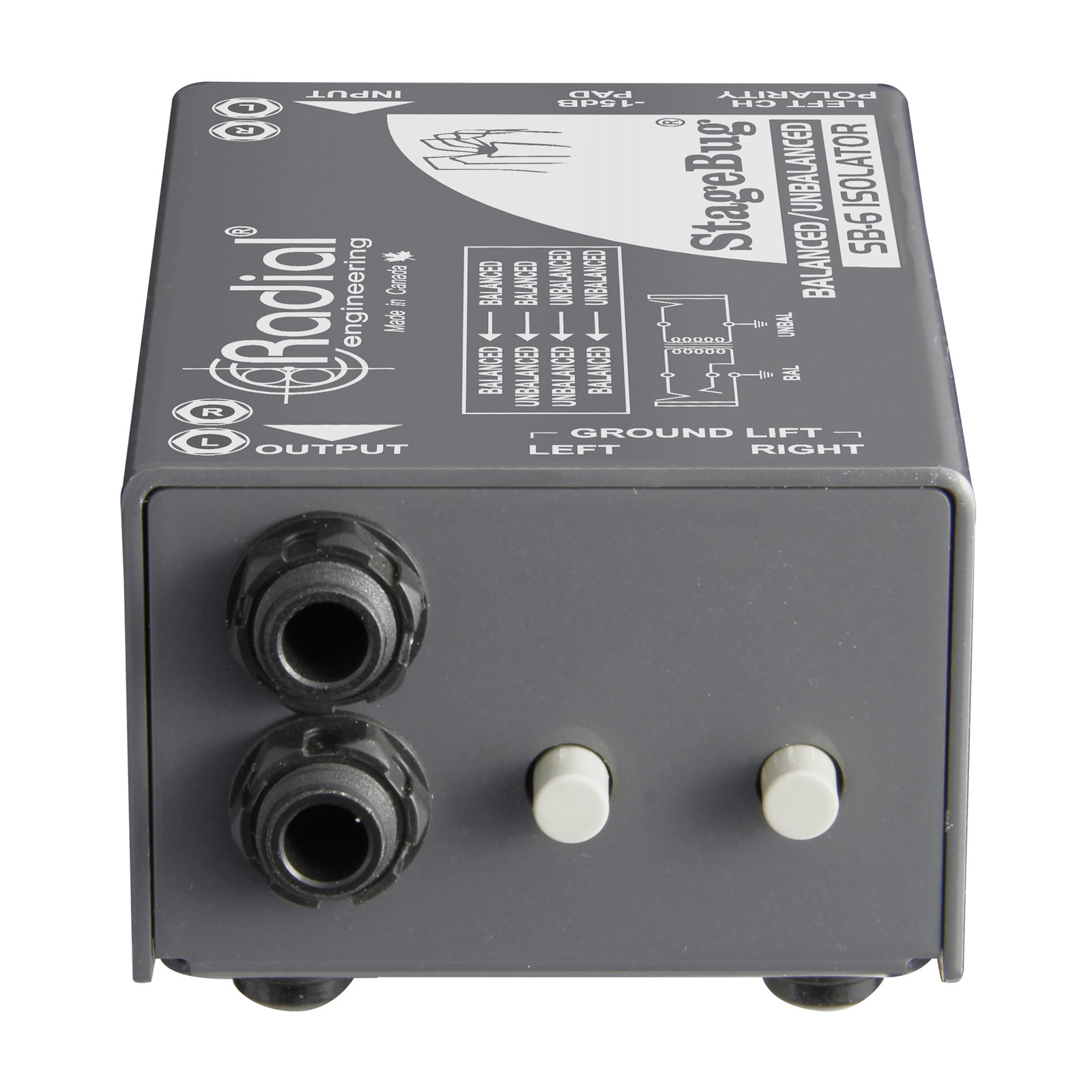 Radial StageBug SB-6 Stereo Signal Isolator
