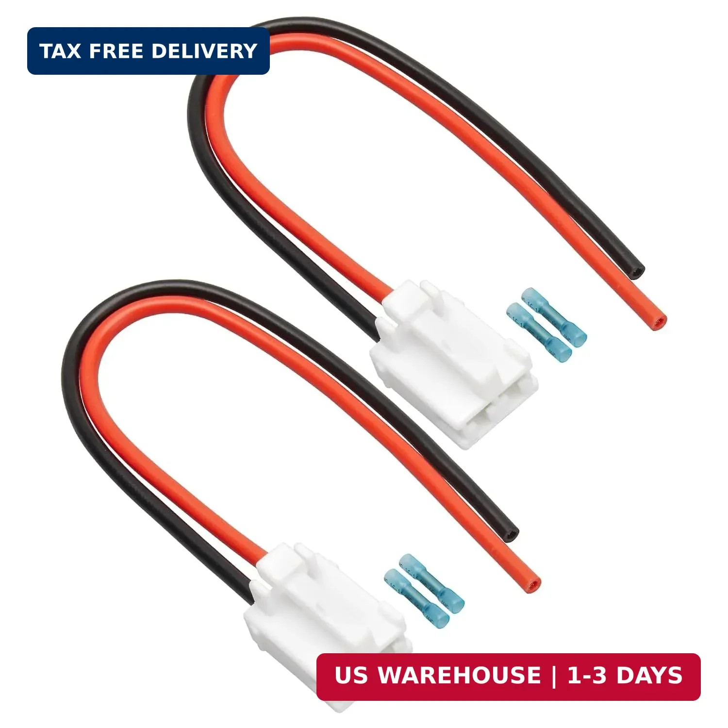 Anina 2PCS Blower Motor Connector Harness for 2005-2016 Toyota Tacoma Replace 82