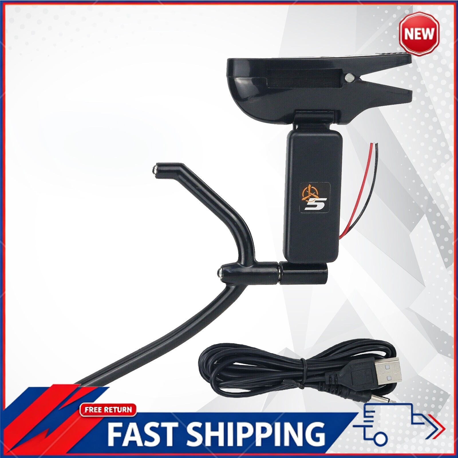 TrackIR\TrackNP 5 Clip Active Infrared Head Tracker Tracking Bracket Video Gamqg