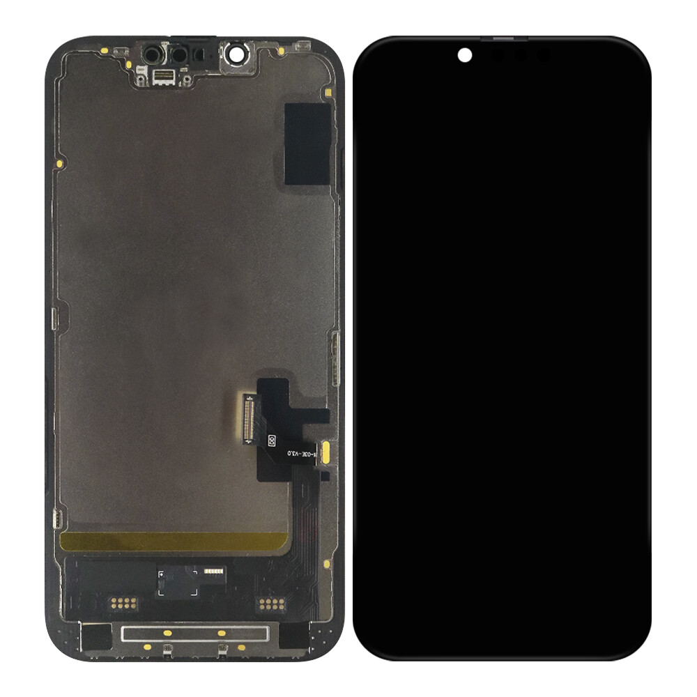 Replace For iPhone 14 Soft OLED Display LCD Touch Screen Digitizer Frame Tool US