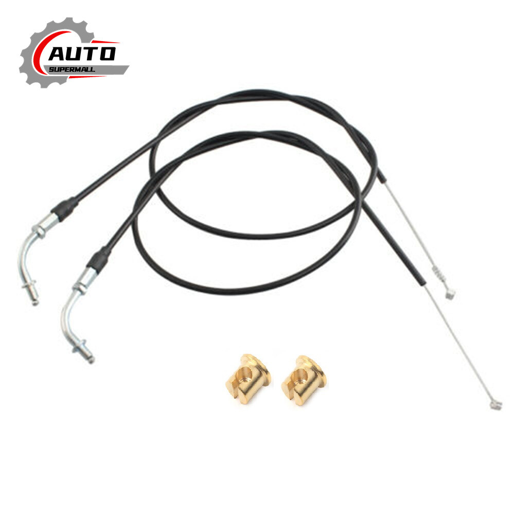 New Throttle and Idle Cable Set For Harley-Davidson Sportster XL883 XL1200