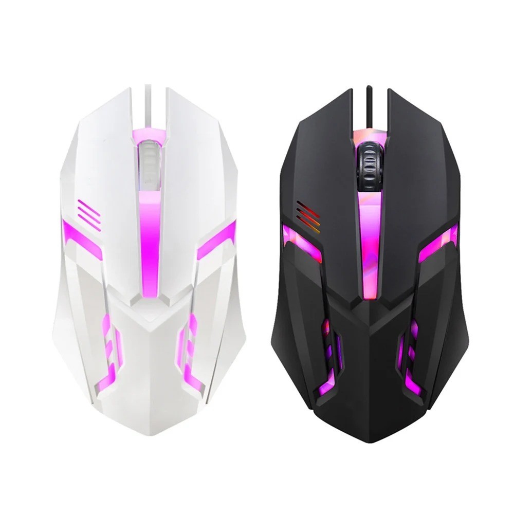 E-Sports USB Wired Gaming Mouse 5000DPI Optical LED Colorful Wired Mice laptop