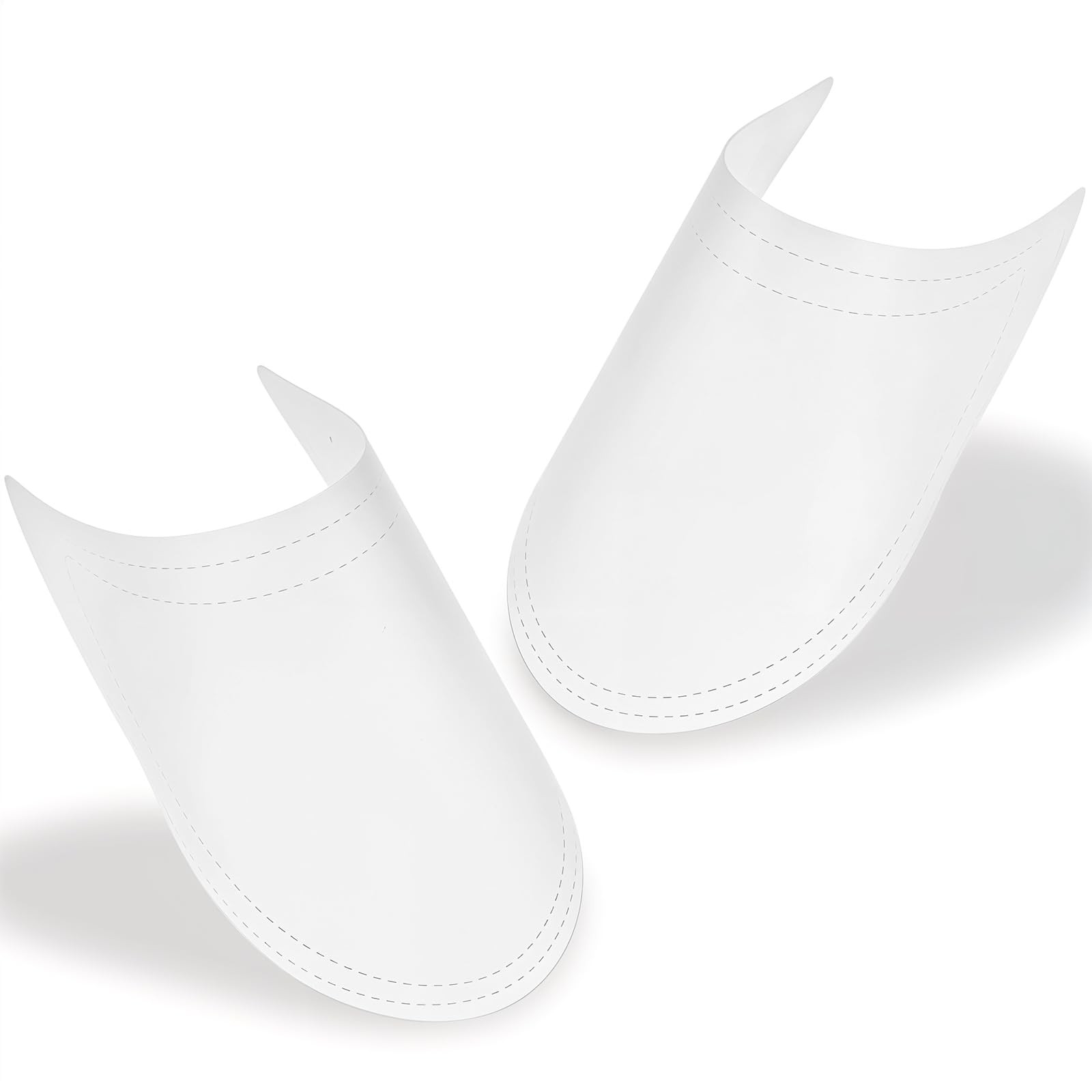 20PCS Plastic Shoe Tree Inserts,Shoe Shaper for Sports Shoes Leater, Clear Sh