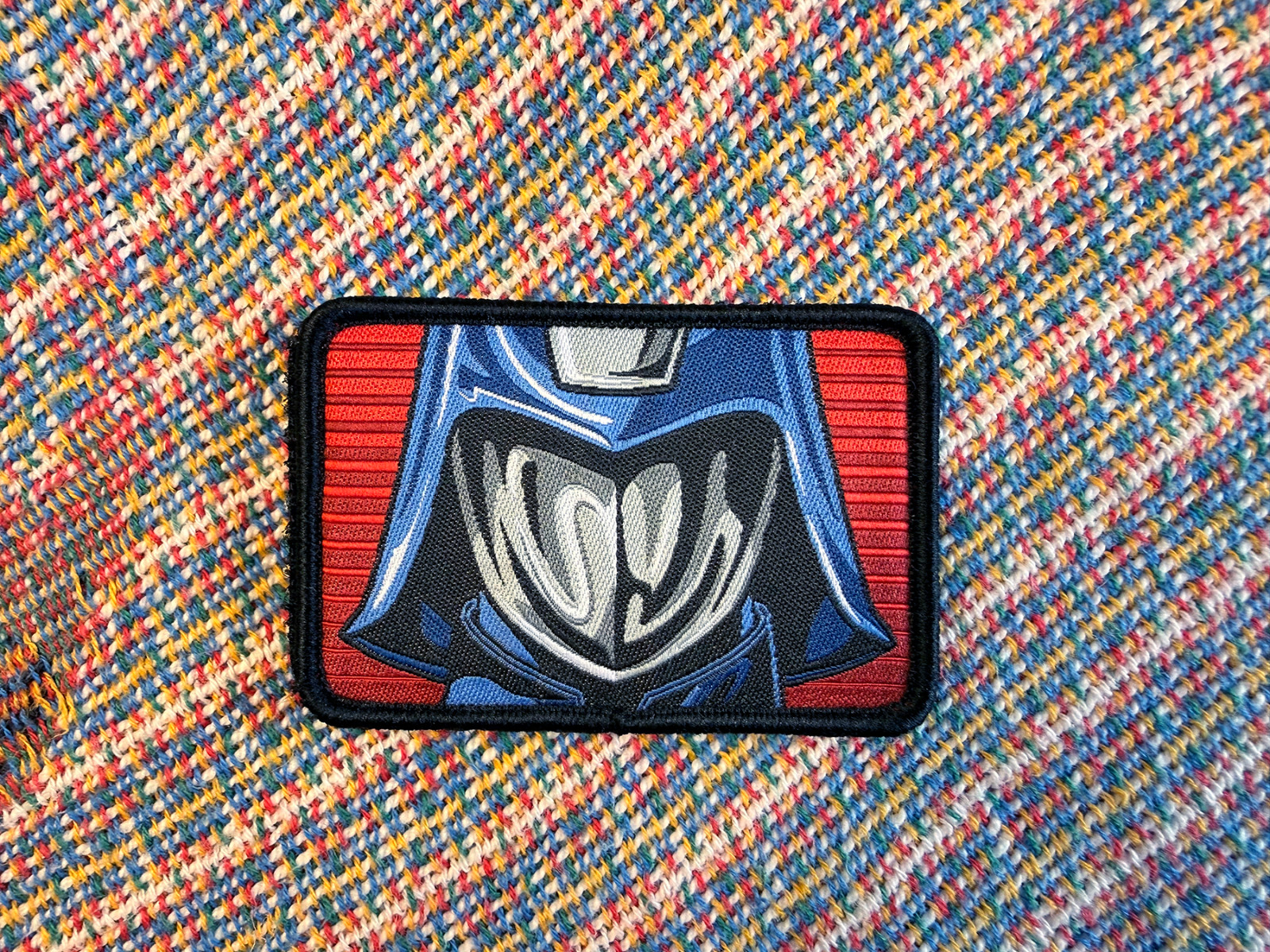 Data Crew - Cobra Commander - GI Joe - Hook & Loop Patch - Super Rare - Sold Out