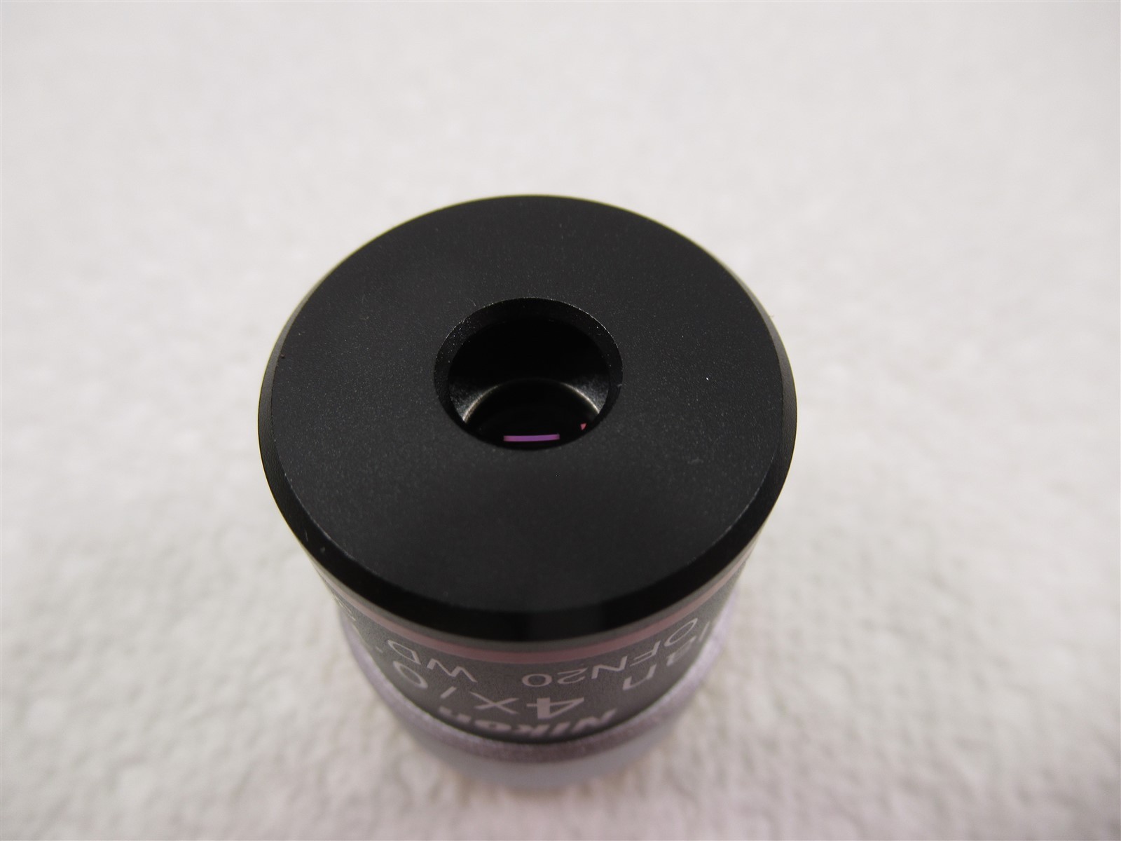 Nikon E Plan 4x / 0.10 OFN20 WD 30 Microscope Objective Lens for Eclipse Models