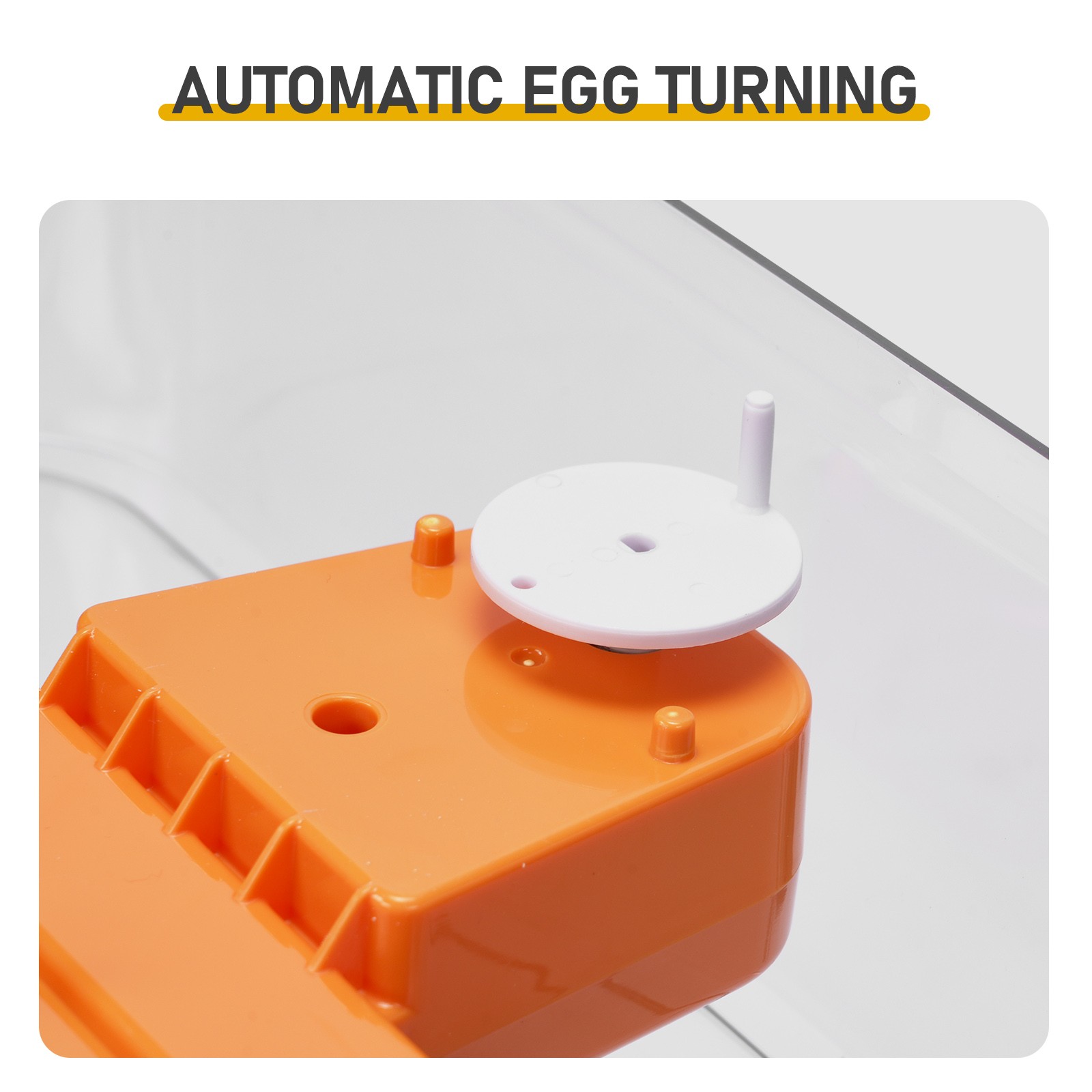 56-Egg Automatic Incubator Auto Temp Humidity LED Egg Candler US Plug 110V