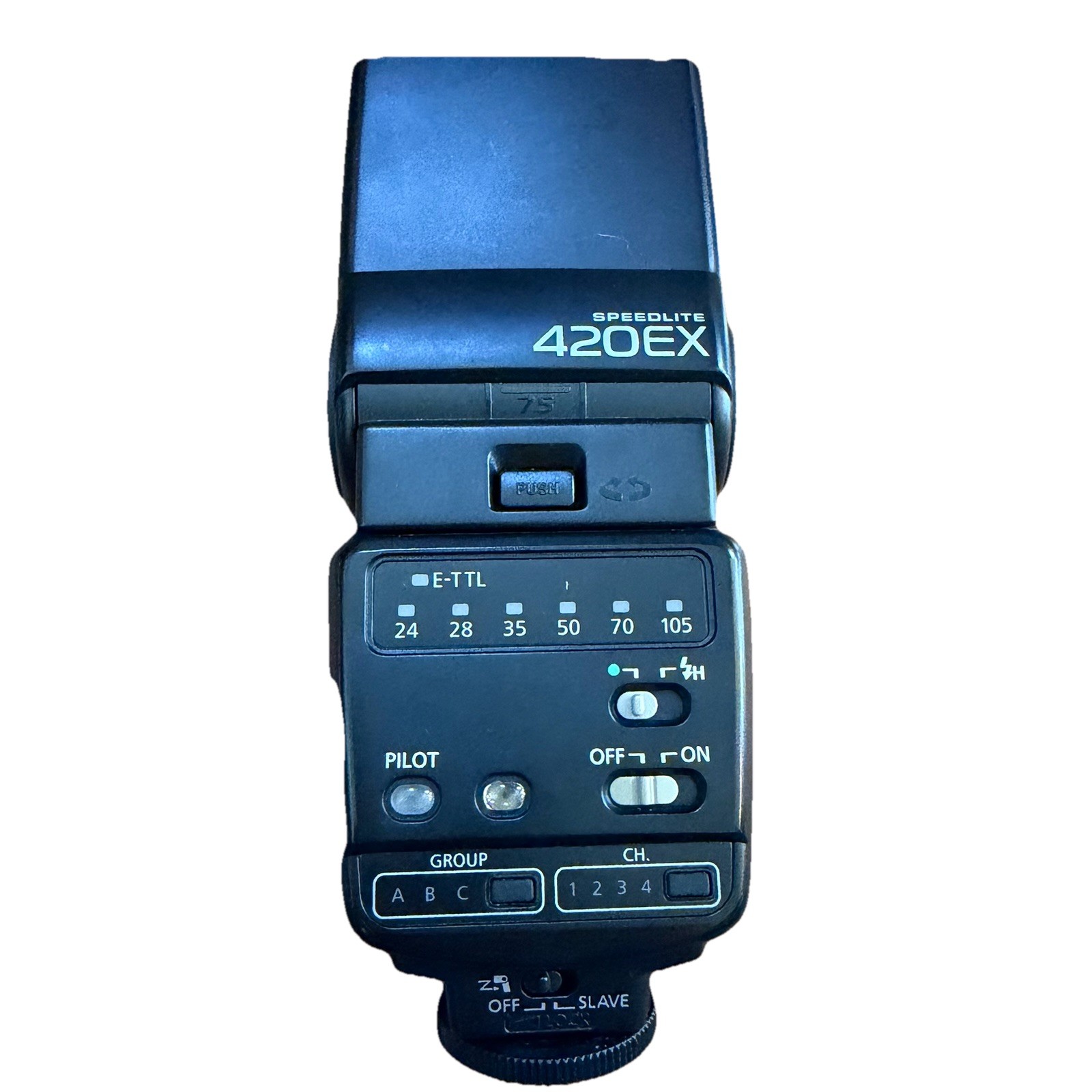 Canon Speedlite 420EX Universal Hot Shoe Mount FLASH Tested