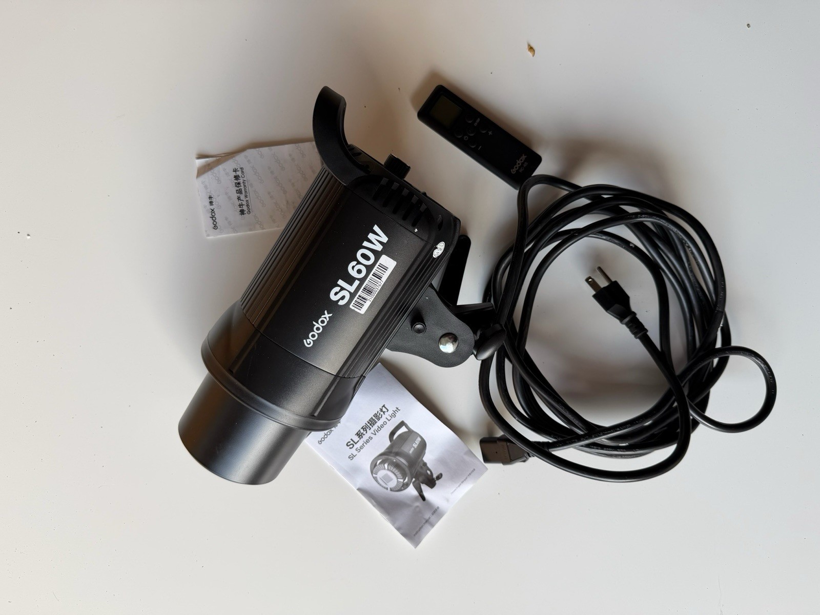 Godox SL-60W 60W 5600K Daylight Balanced LED Video Light Lamp