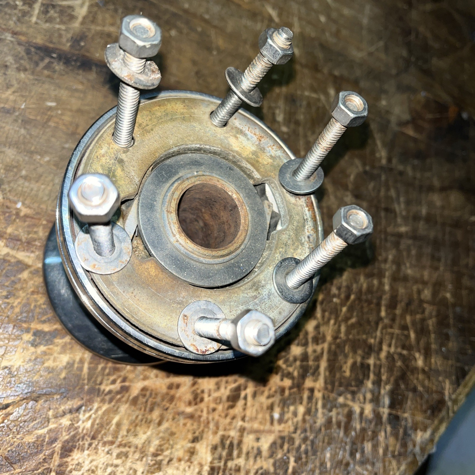 Vintage Barient 10 Chrome/Bronze Speed Winch