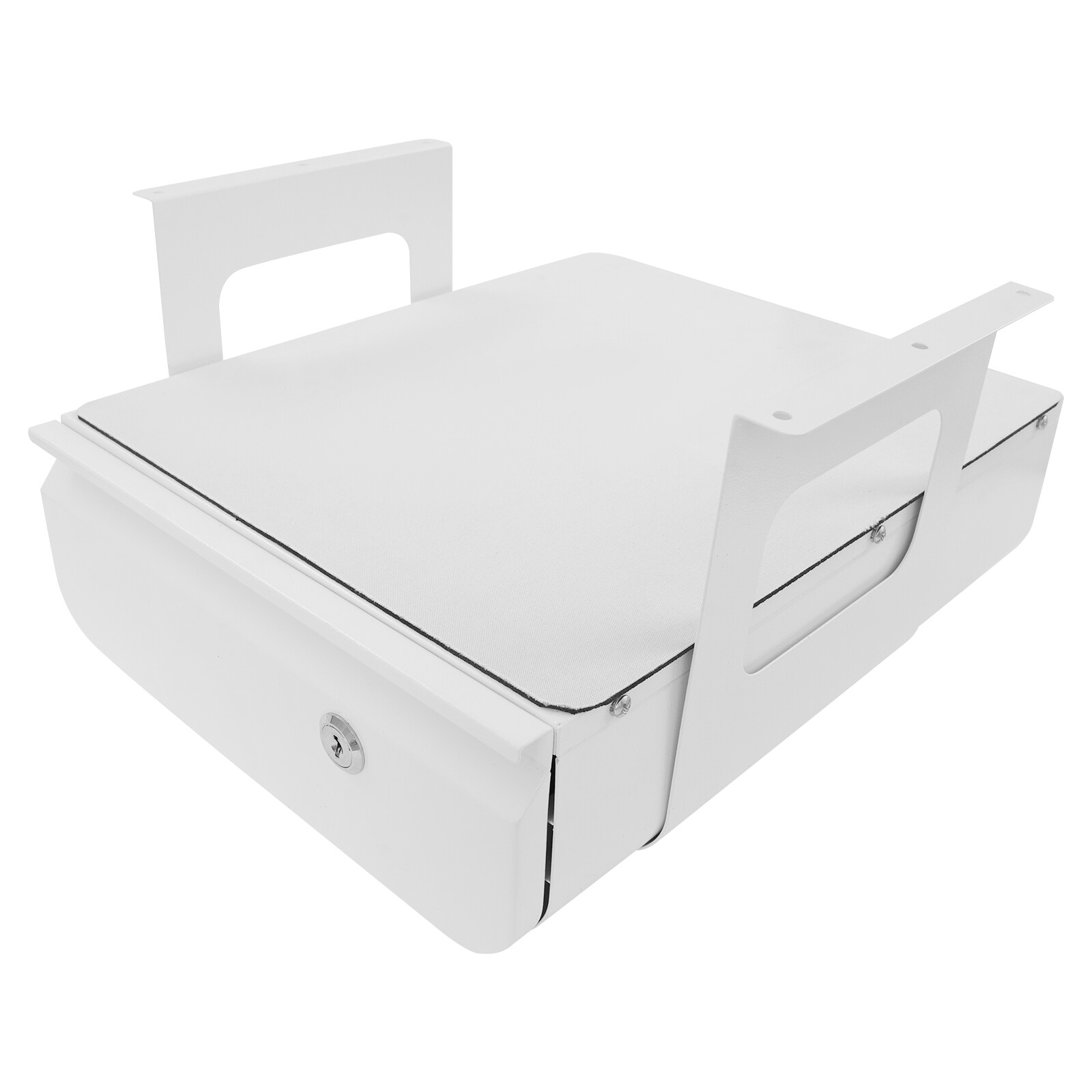 Lockable Under Desk Sliding Pull-Out Drawer Space Saver Sliding For Home/Office