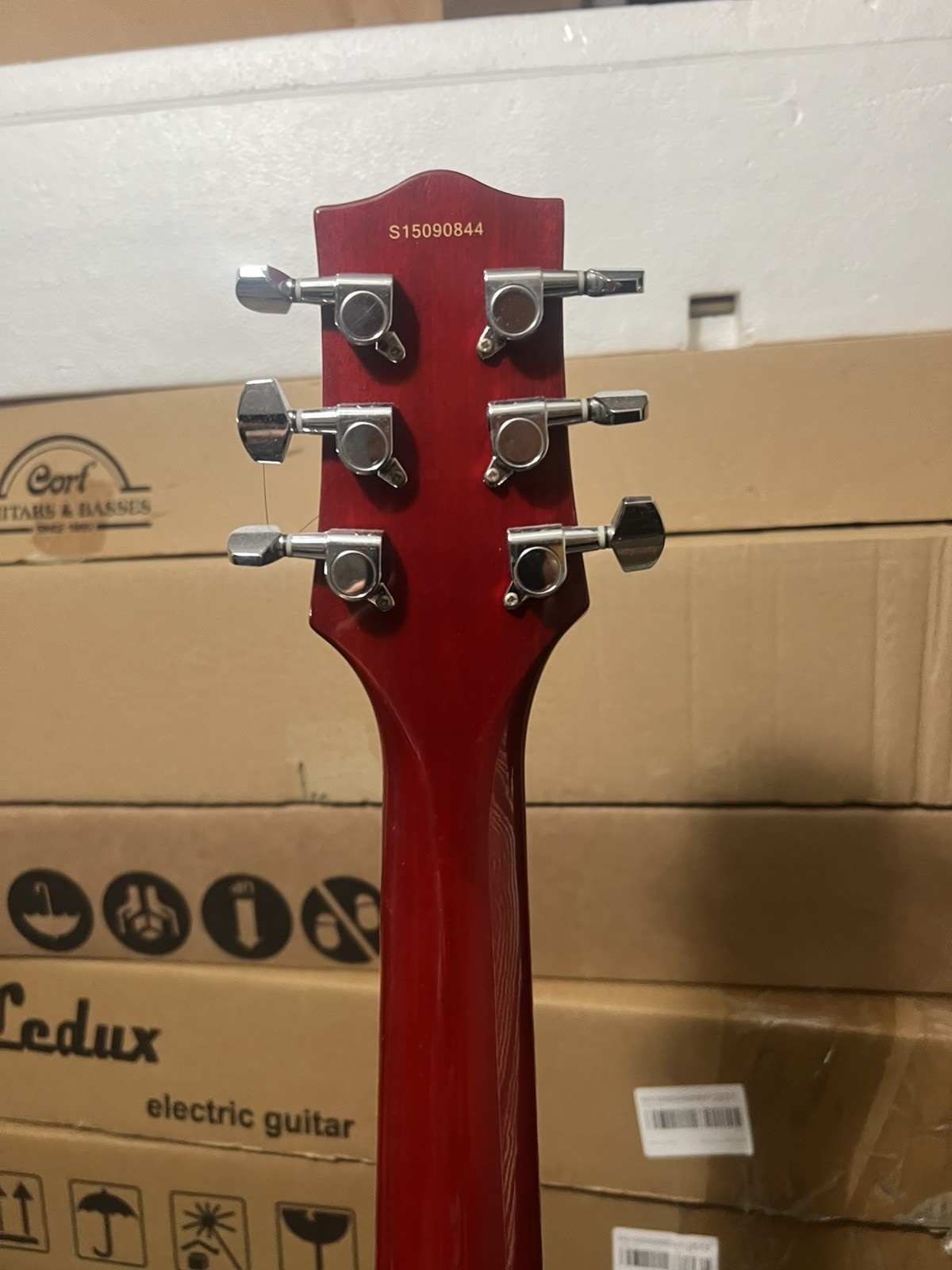 Jay Turser JT-220D Red Sunburst Guitar