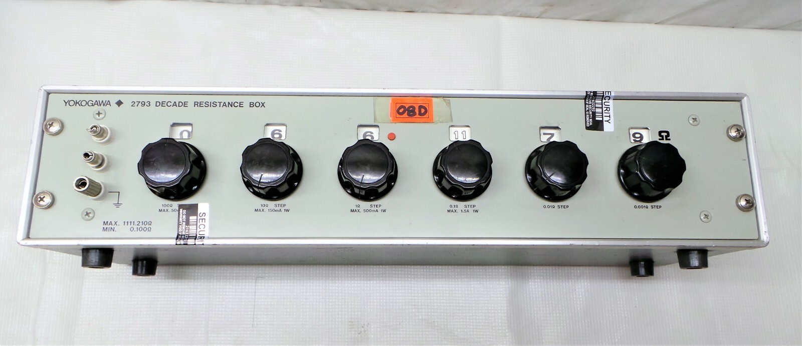 YOKOGAWA 2793 DECADE RESISTANCE BOX.