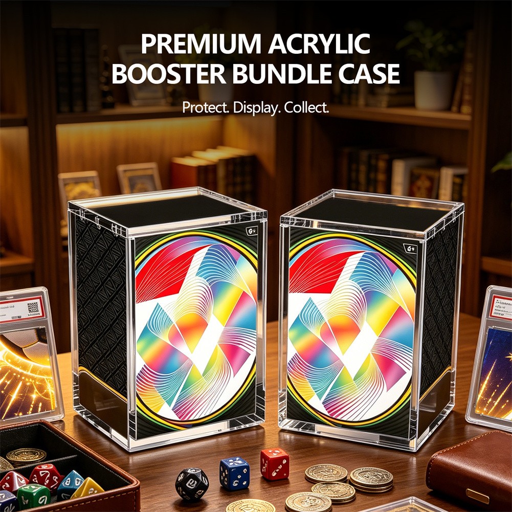 6PACK Acrylic Case With Magnetic Closure for Booster Bundle 2026 New Version