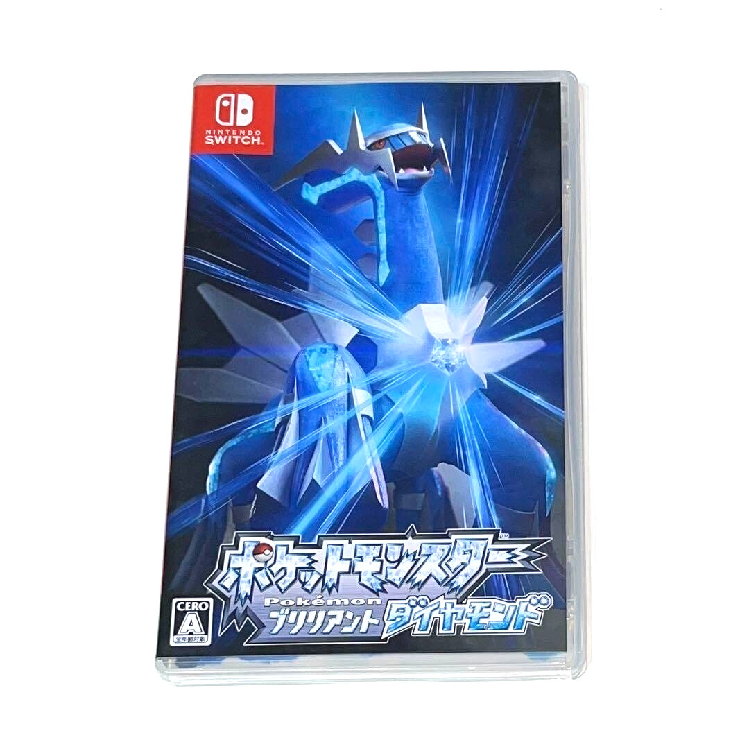 Nintendo Switch Pokemon Brilliant Diamond Japanese Ver. Multilingual Complete JP