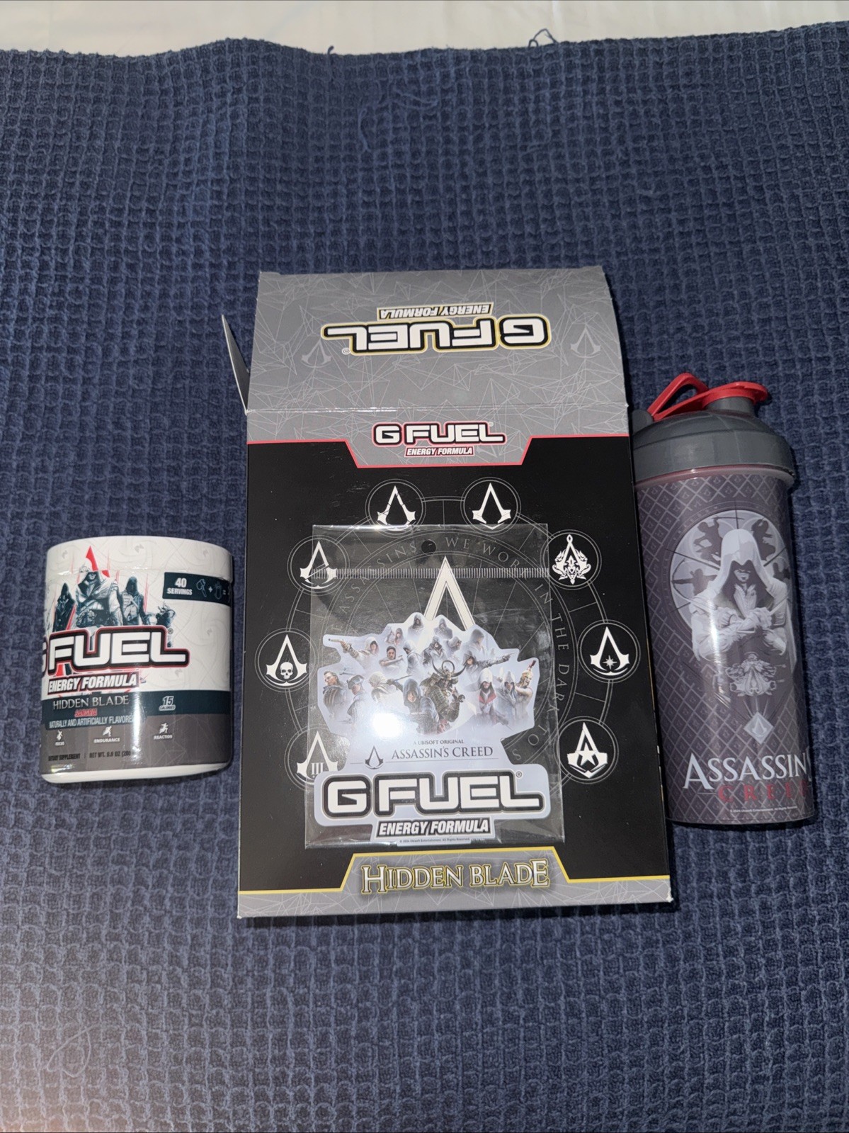 Assassins Creed Ubisoft Hidden Blade Gfuel Collectors box