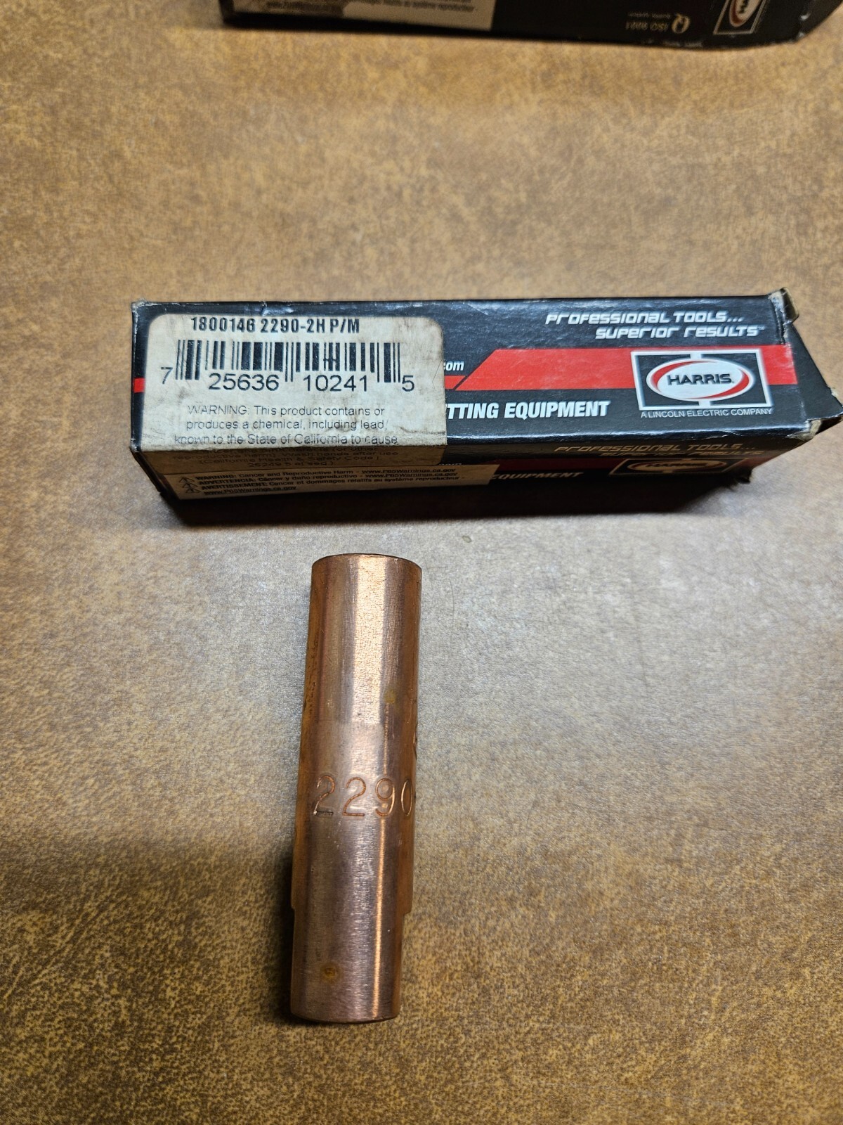 Harris Heating Tip 2290-2H PM Oxygen Fuel Heating Melting Tip