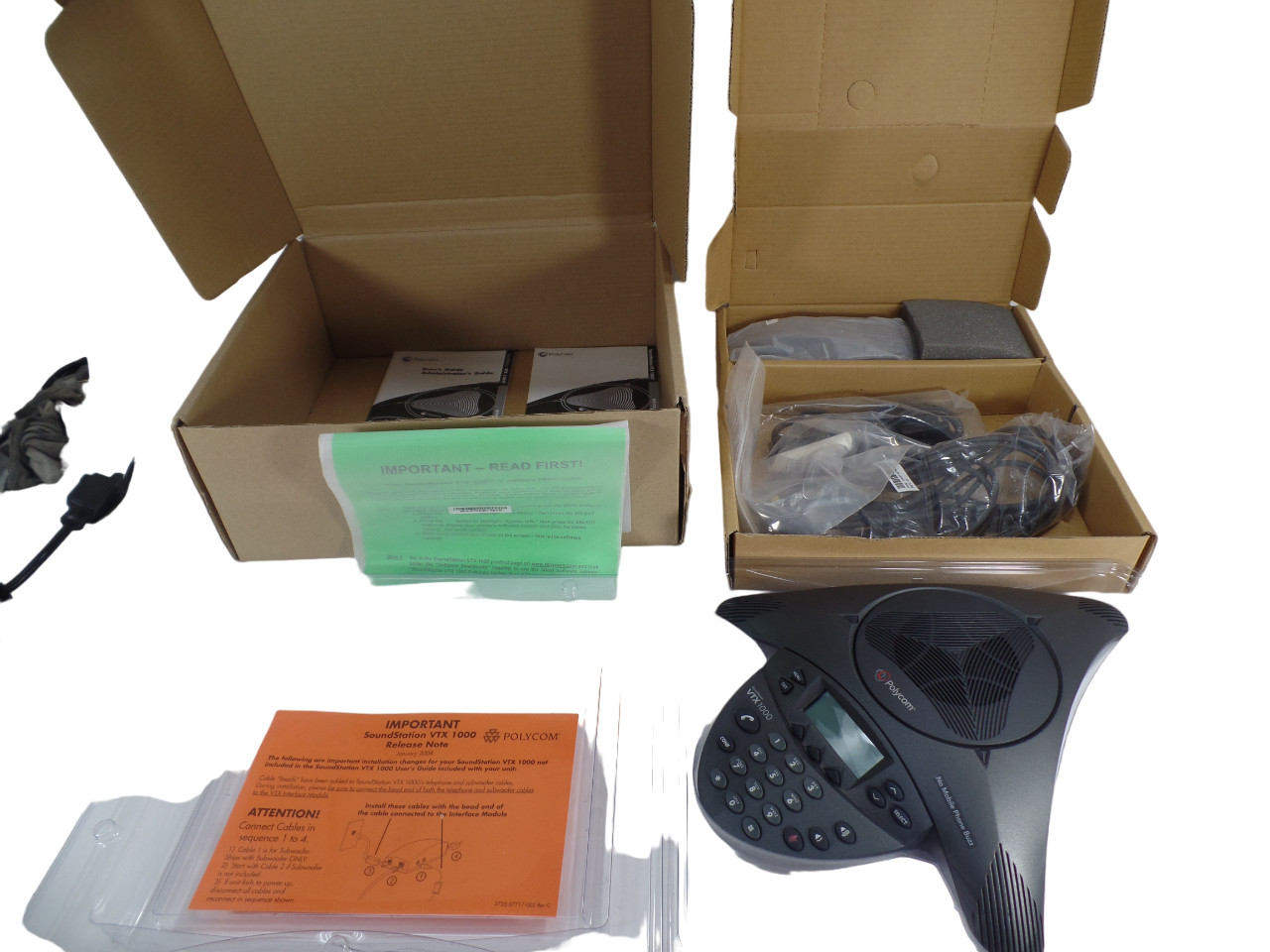 Polycom Sound Station VTX1000 Full Duplex Wideband and Conference Phone