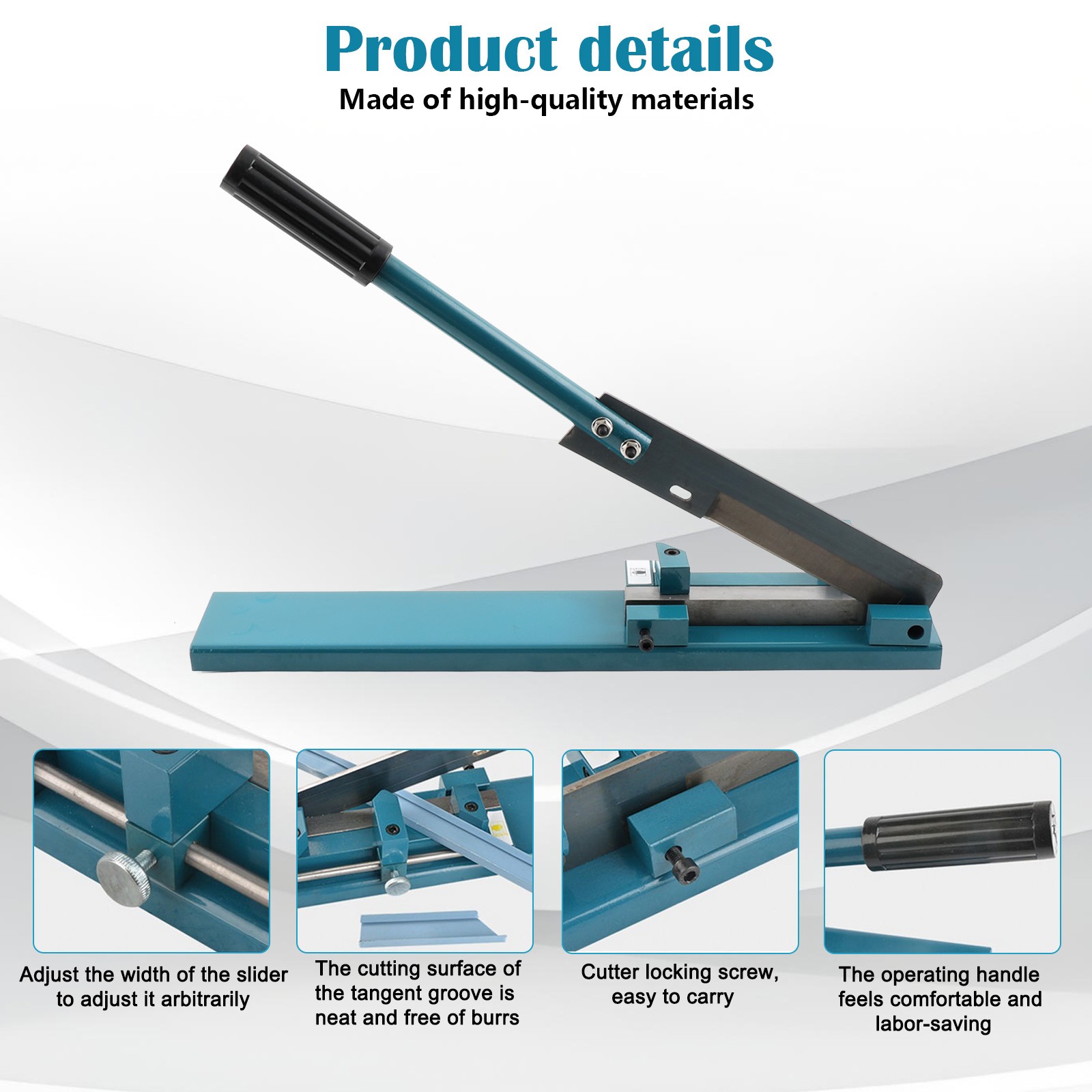 PVC Trunking Cutter Manual Plastic Wiring Duct Angle Adjustable Cutting Machine