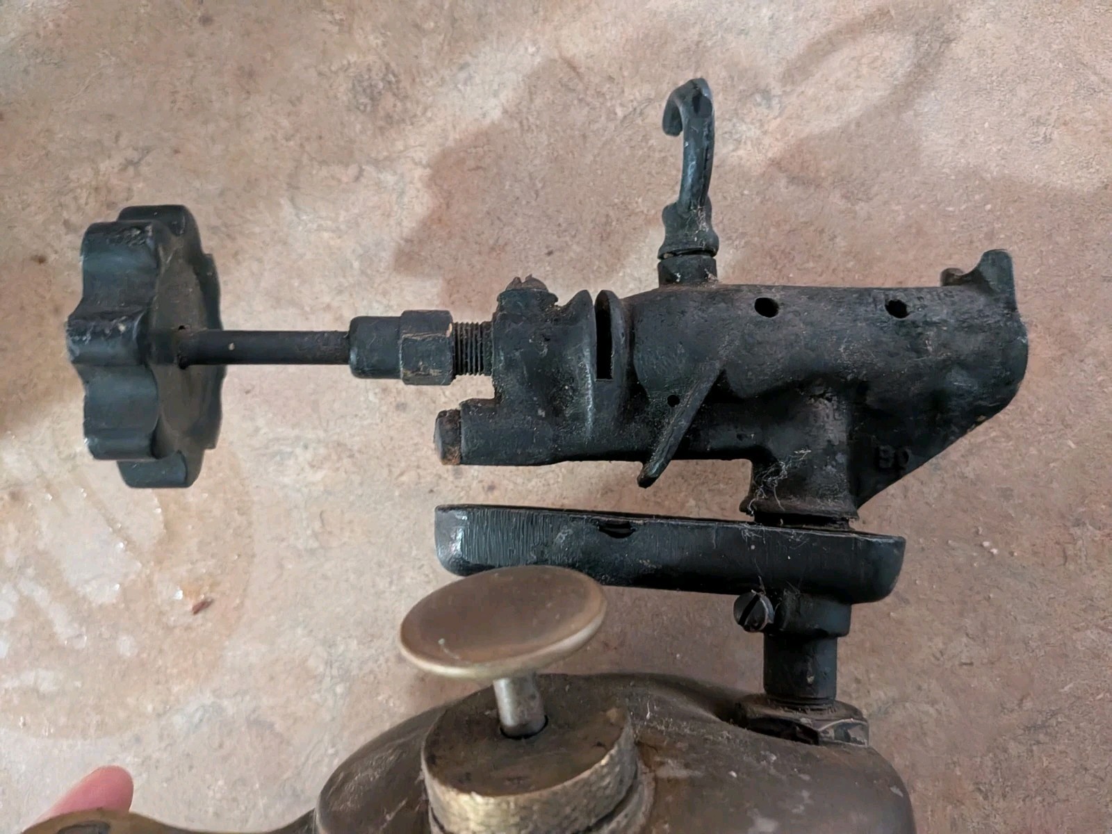 VINTAGE MERIT HAND BLOW TORCH
