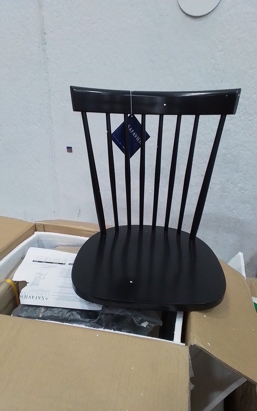 Safavieh PARKER SPINDEL SIDE CHAIR, Reduced Price 2172749776 AMH8500B