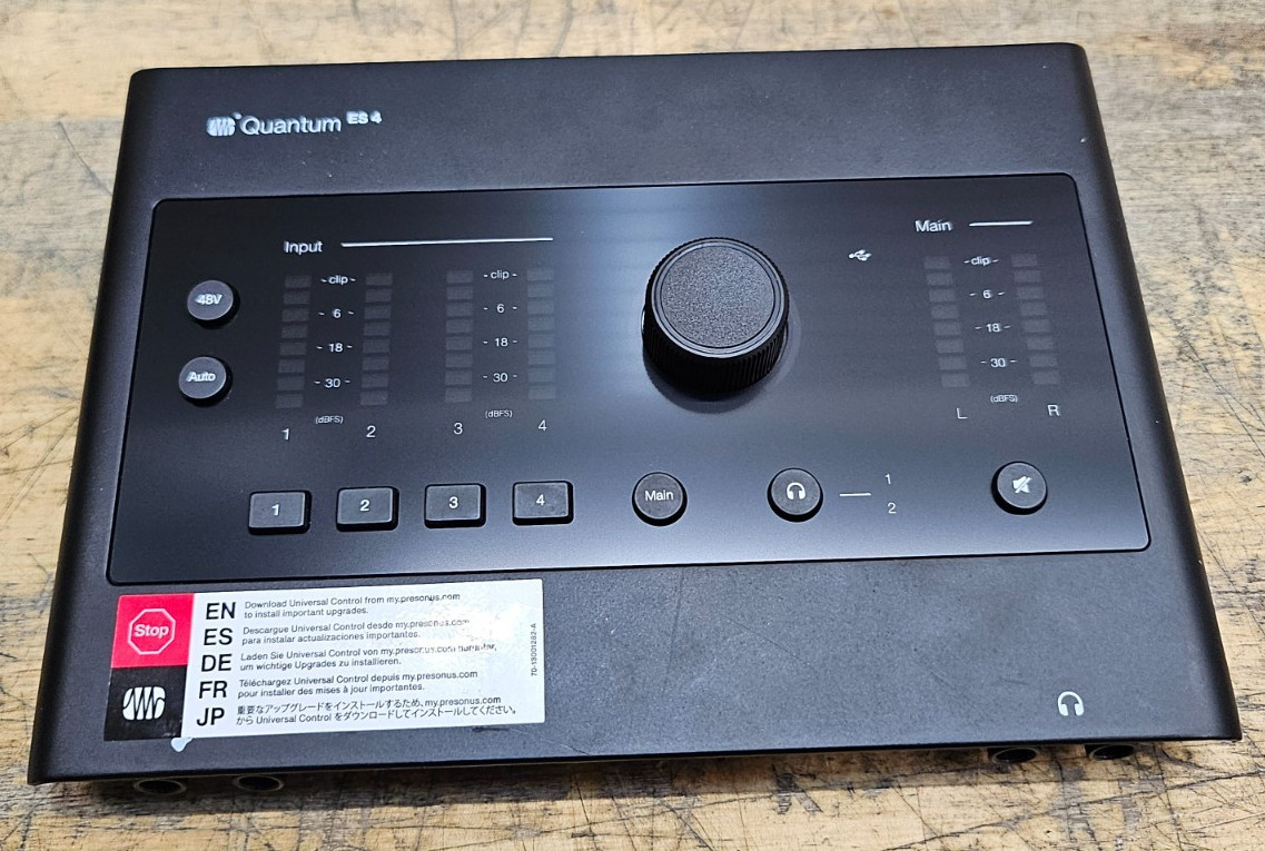PreSonus Quantum ES 4 USB-C Audio Interface