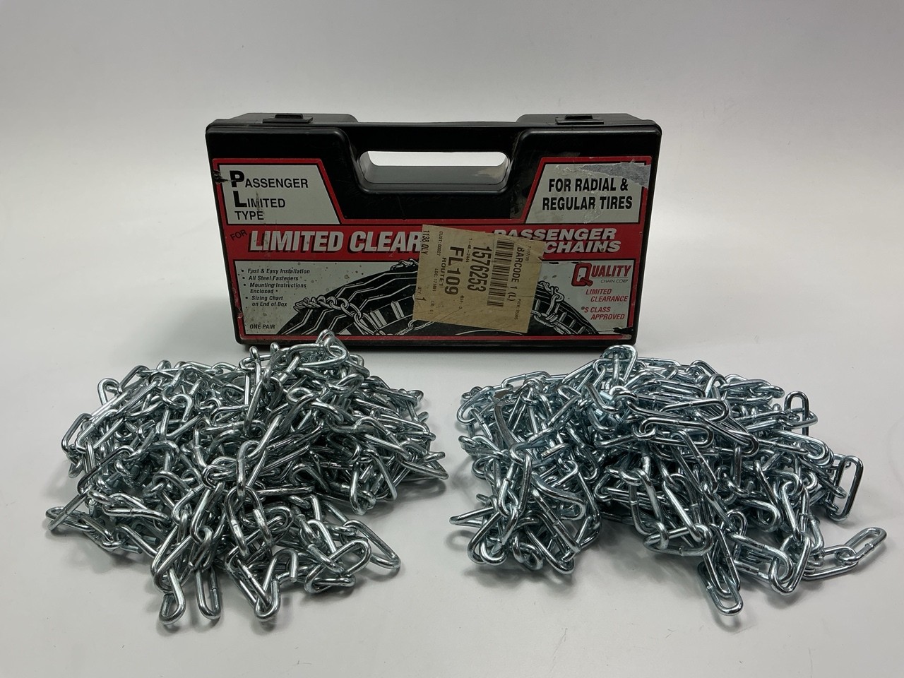 Quality Chain 1138 Tire Snow Chains 215/60-15; 235/60-15; 225/65-16; 215/60-16